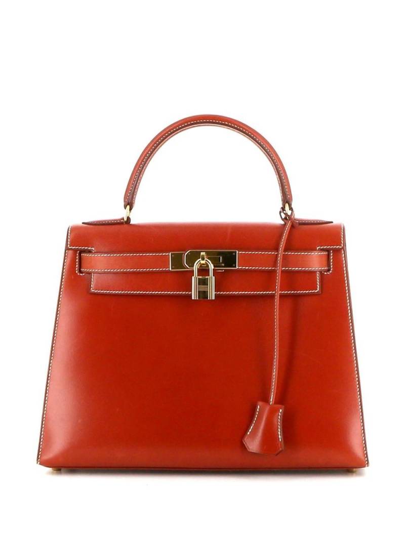 Hermès Pre-Owned pre-owned Kelly 28 two-way bag - Red von Hermès Pre-Owned