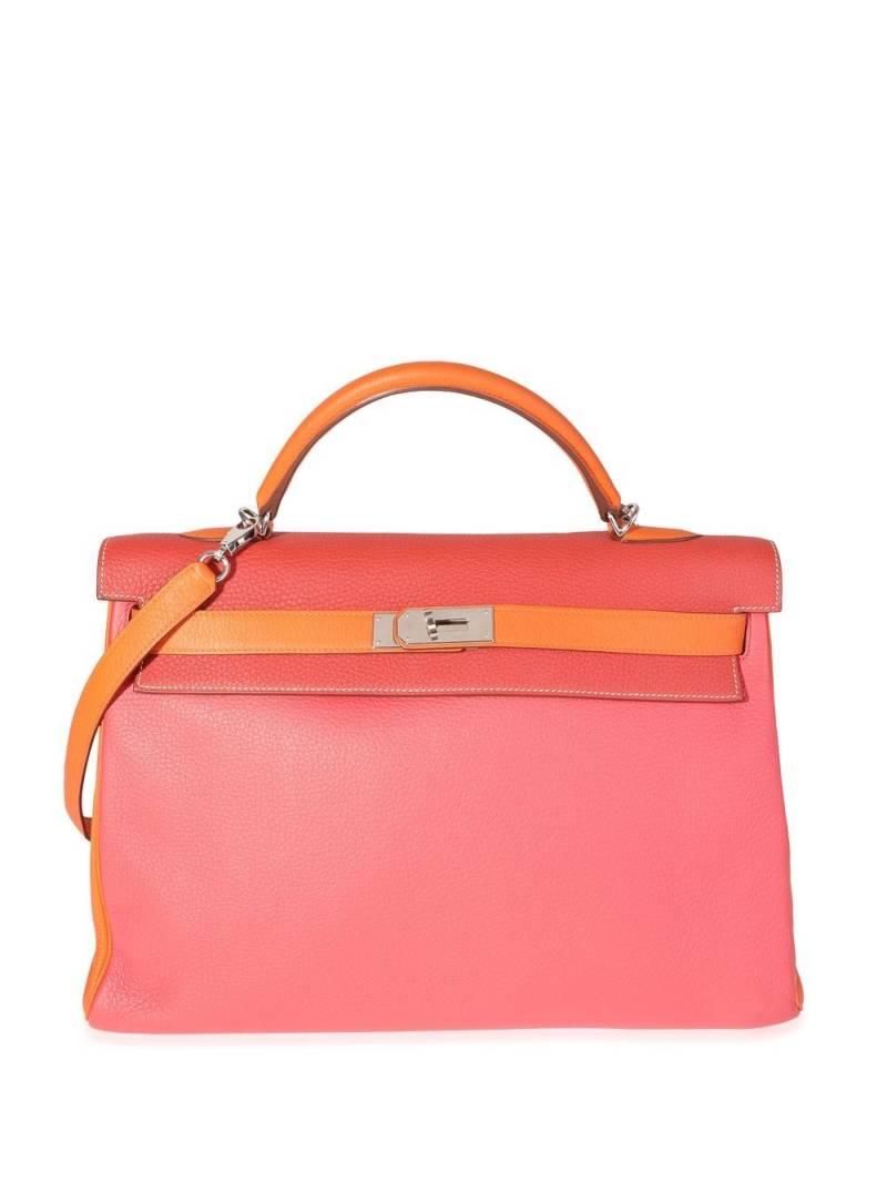 Hermès Pre-Owned Kelly 40 Retourne two-way bag - Pink von Hermès Pre-Owned