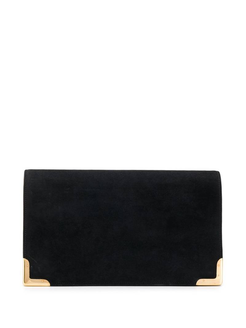 Hermès Pre-Owned 1960s pre-owned Alskin clutch - Black von Hermès Pre-Owned