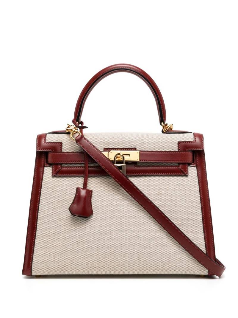 Hermès Pre-Owned 2003 Kelly 28 Sellier tote bag - Red von Hermès Pre-Owned