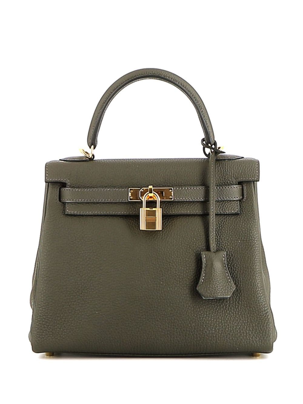 Hermès Pre-Owned 2021 Kelly 25 two-way handbag - Green von Hermès Pre-Owned