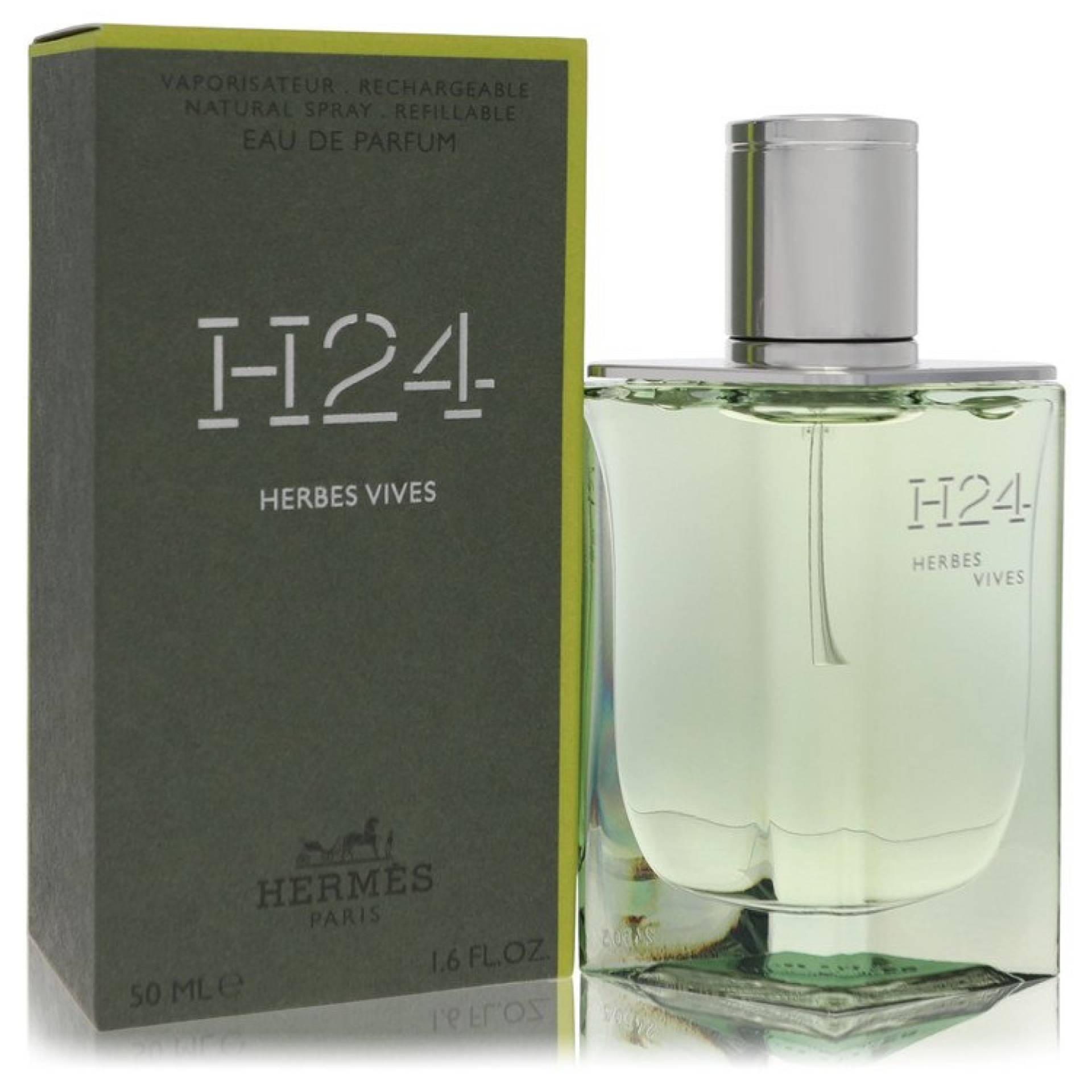 Hermes H24 Herbes Vives Eau De Parfum Refillable Spray 51 ml Hermes H24 Herbes Vives Eau De Parfum Refillable Spray 51 ml von Hermes