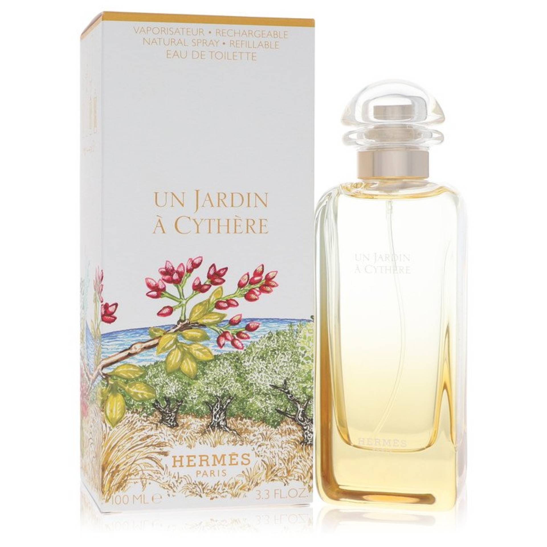 Hermes Un Jardin A Cythere Eau De Toilette Spray Refillable (Unisex Unboxed) 98 ml von Hermes