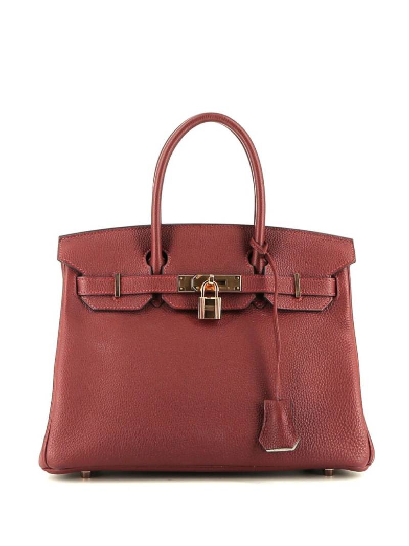 Hermès Pre-Owned Birkin 30 handbag - Red von Hermès Pre-Owned