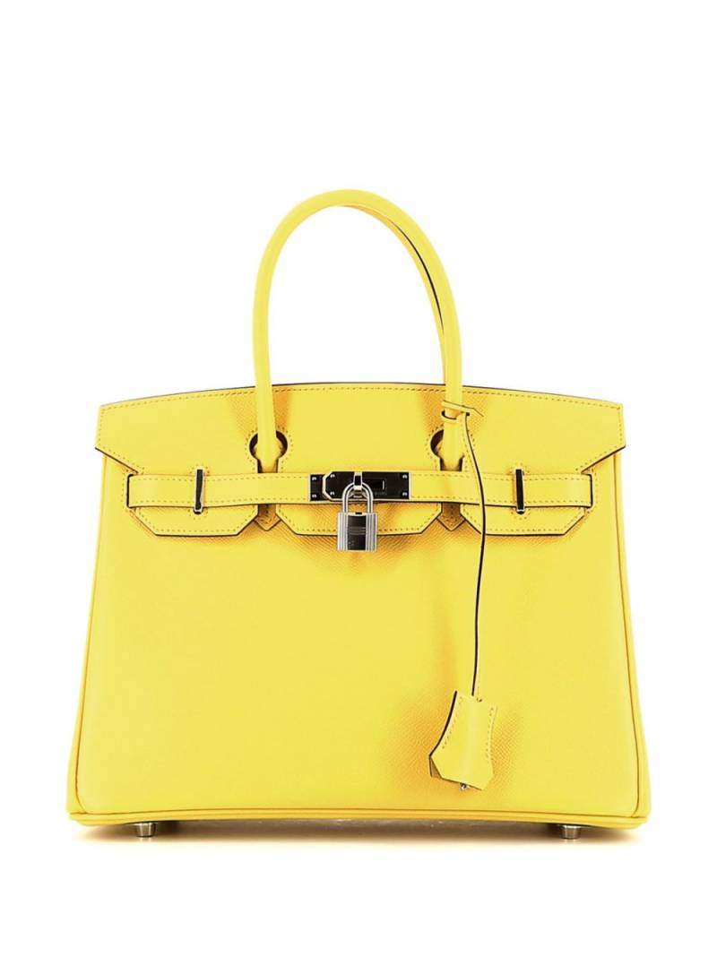 Hermès Pre-Owned Birkin 30 handbag - Yellow von Hermès Pre-Owned