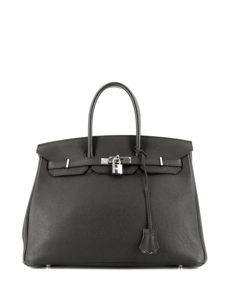 Hermès Pre-Owned Birkin 35 handbag - Black von Hermès Pre-Owned