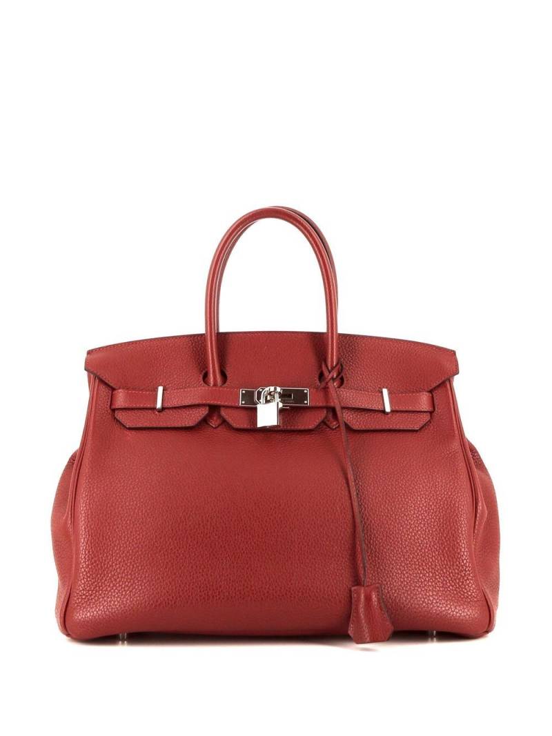 Hermès Pre-Owned Birkin 35 handbag - Red von Hermès Pre-Owned