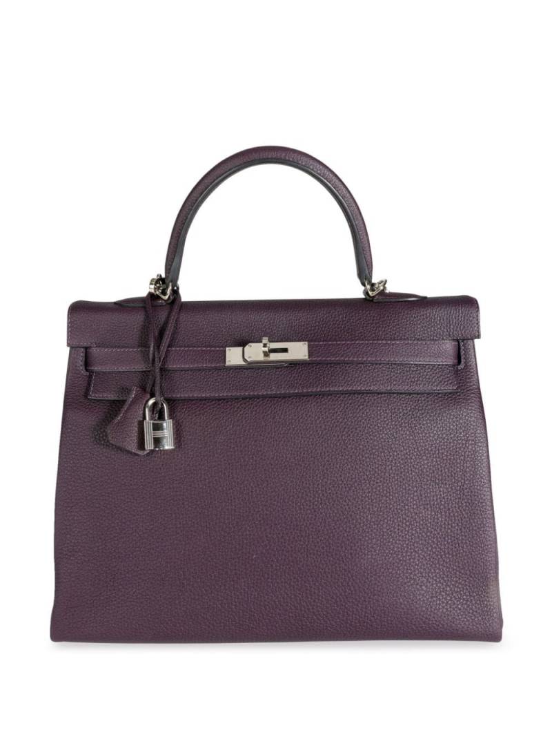 Hermès Pre-Owned Kelly 35 two-way handbag - Purple von Hermès Pre-Owned