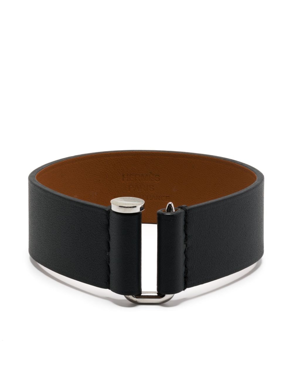 Hermès Pre-Owned Lennox cuff bracelet - Black von Hermès Pre-Owned