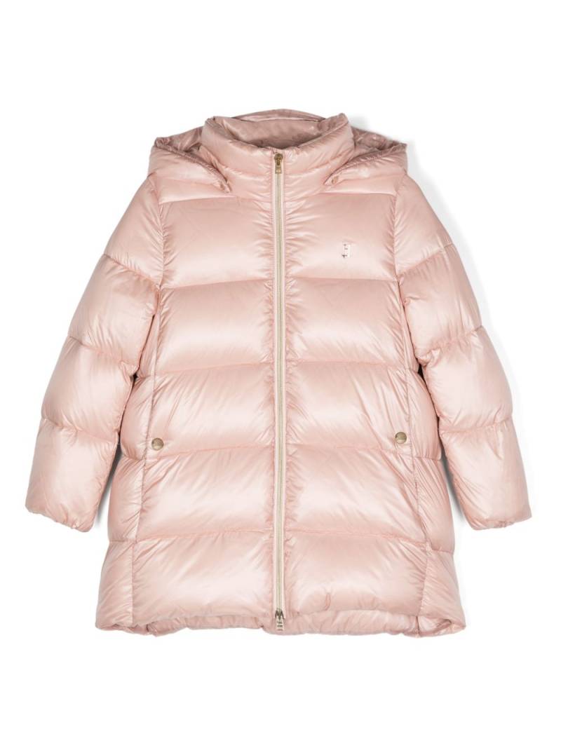 Herno Kids down hooded jacket - Pink von Herno Kids