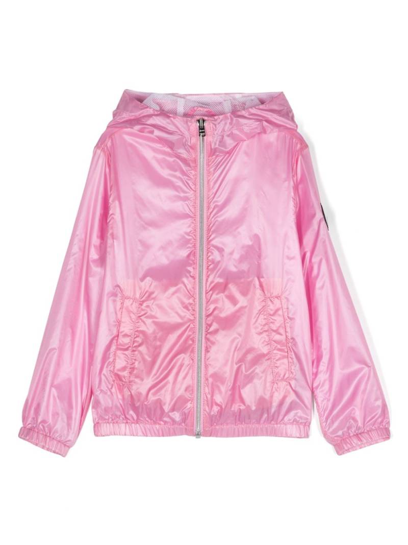 Herno Kids hooded rain jacket - Pink von Herno Kids