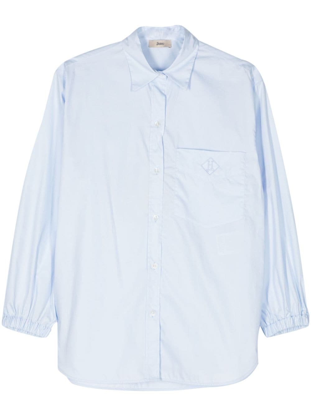 Herno 3/4-sleeve shirt - Blue von Herno