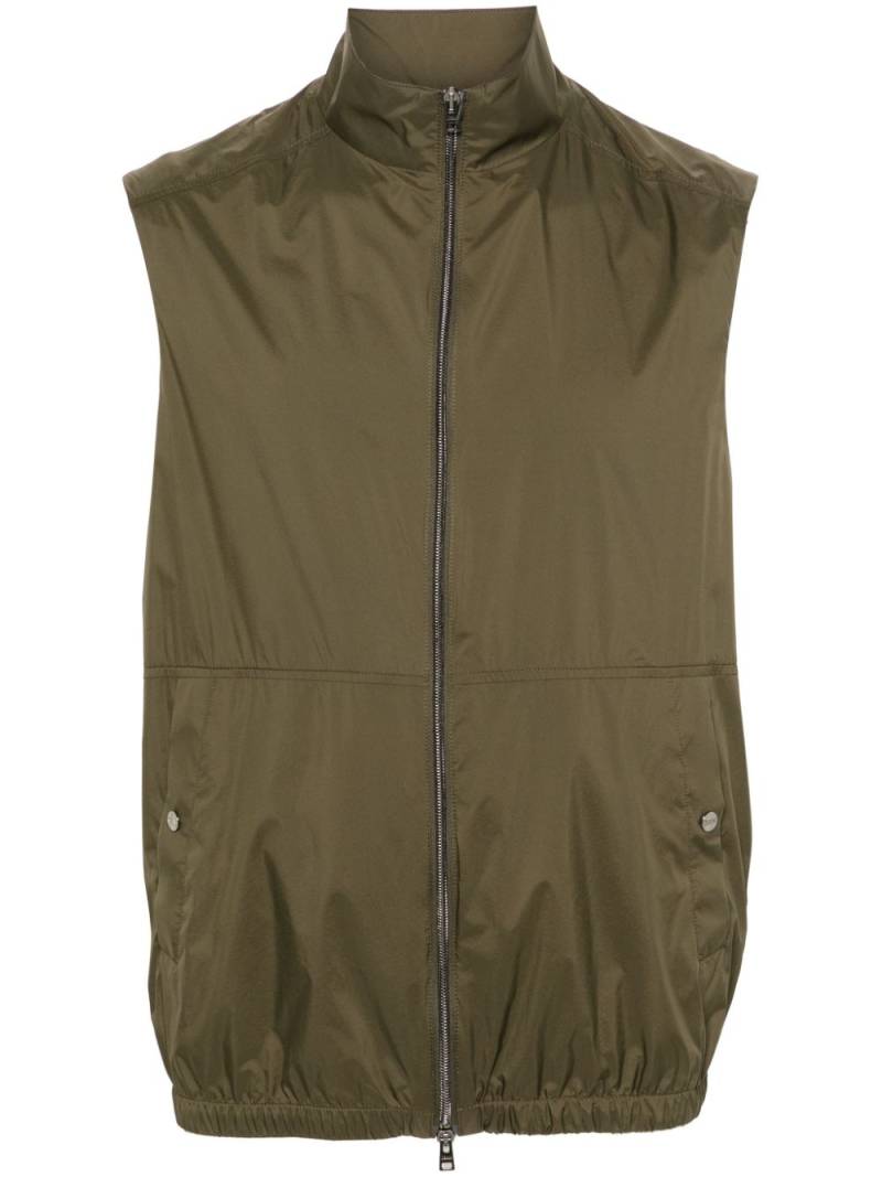 Herno Ecoage lightweight gilet - Green von Herno