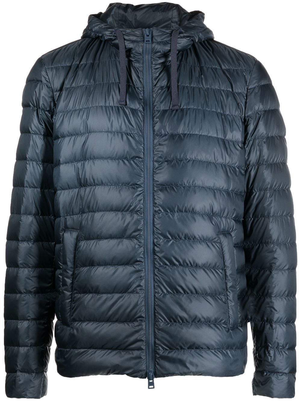 Herno Globe hooded padded jacket - Blue von Herno