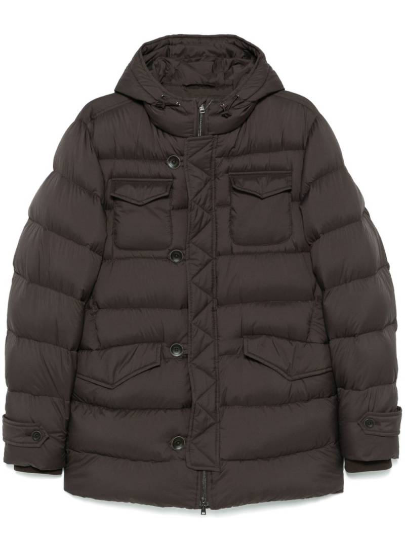 Herno L'eskimo puffer jacket - Brown von Herno