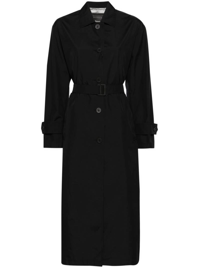 Herno Laminar belted trench coat - Black von Herno