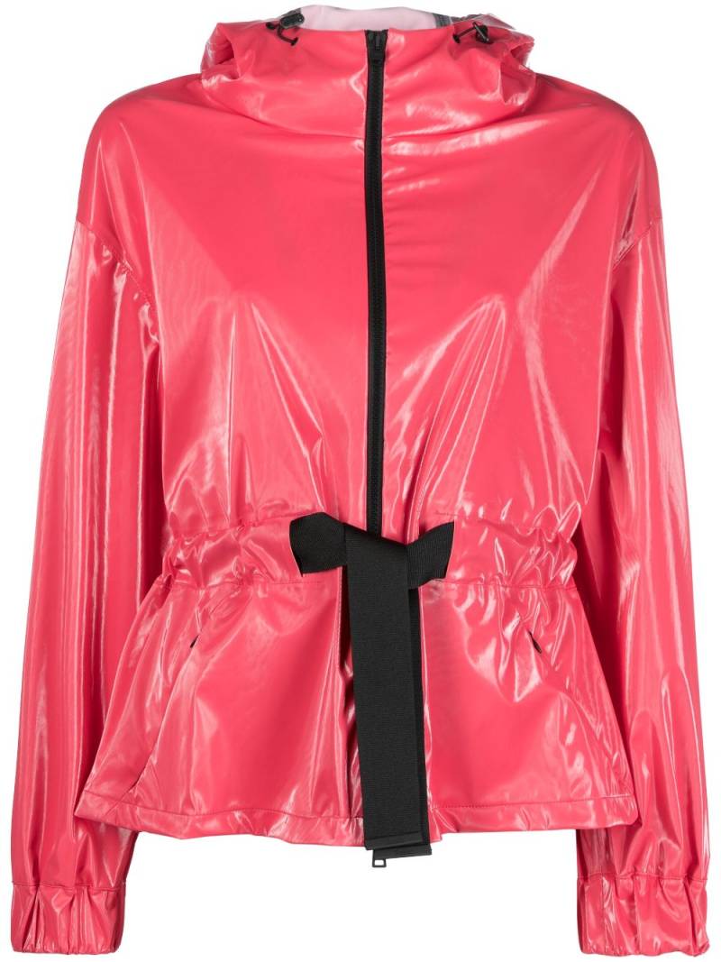 Herno Laminar hooded cape jacket - Pink von Herno