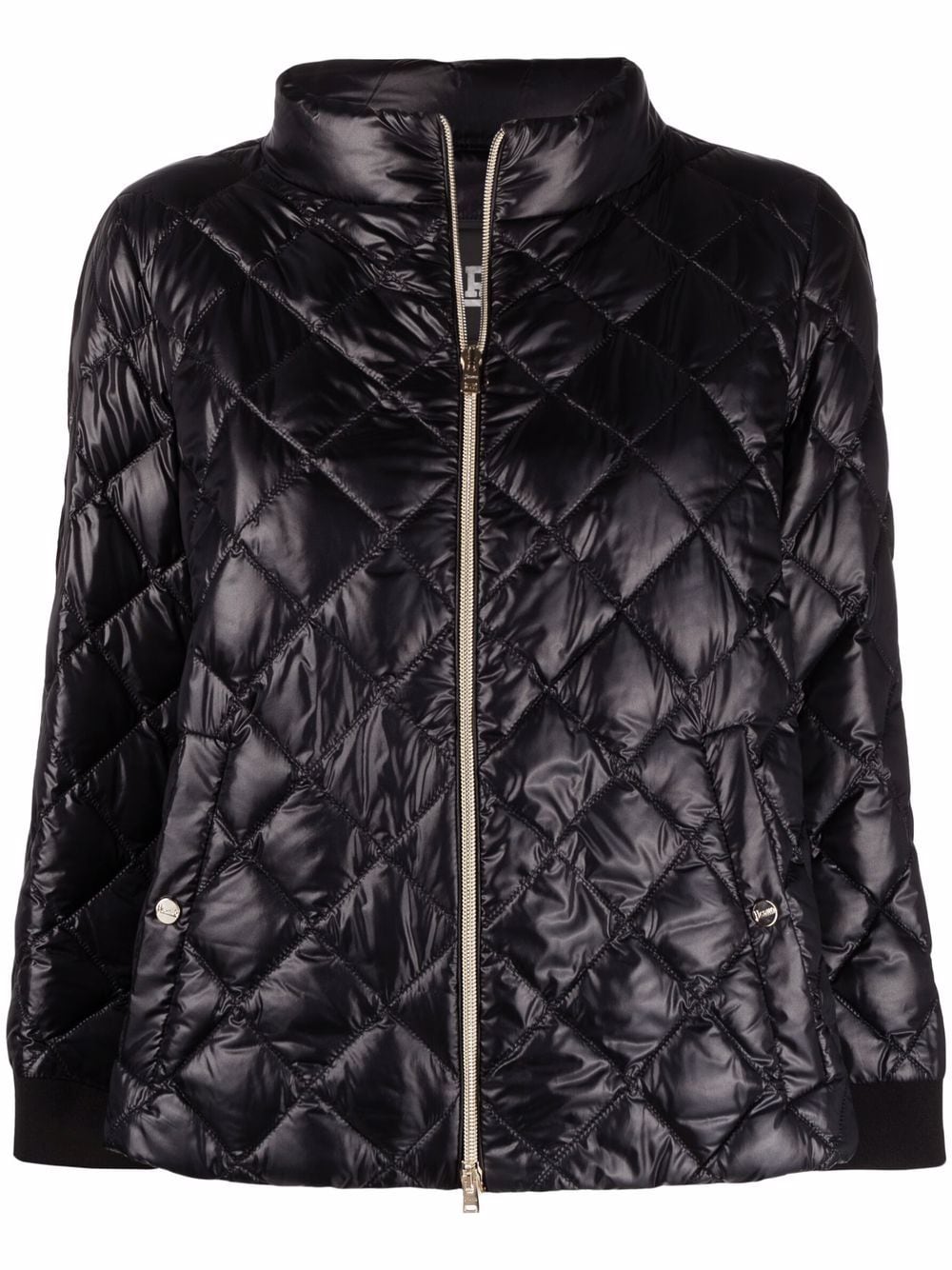 Herno Ultralight diamond-quilted jacket - Black von Herno