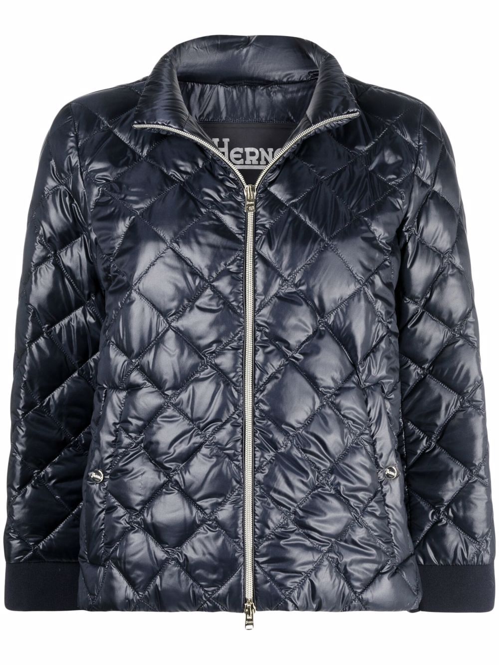 Herno Ultralight diamond-quilted jacket - Blue von Herno