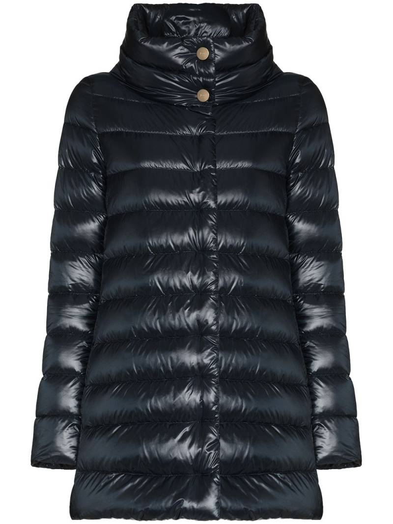 Herno Ultralight quilted coat - Blue von Herno