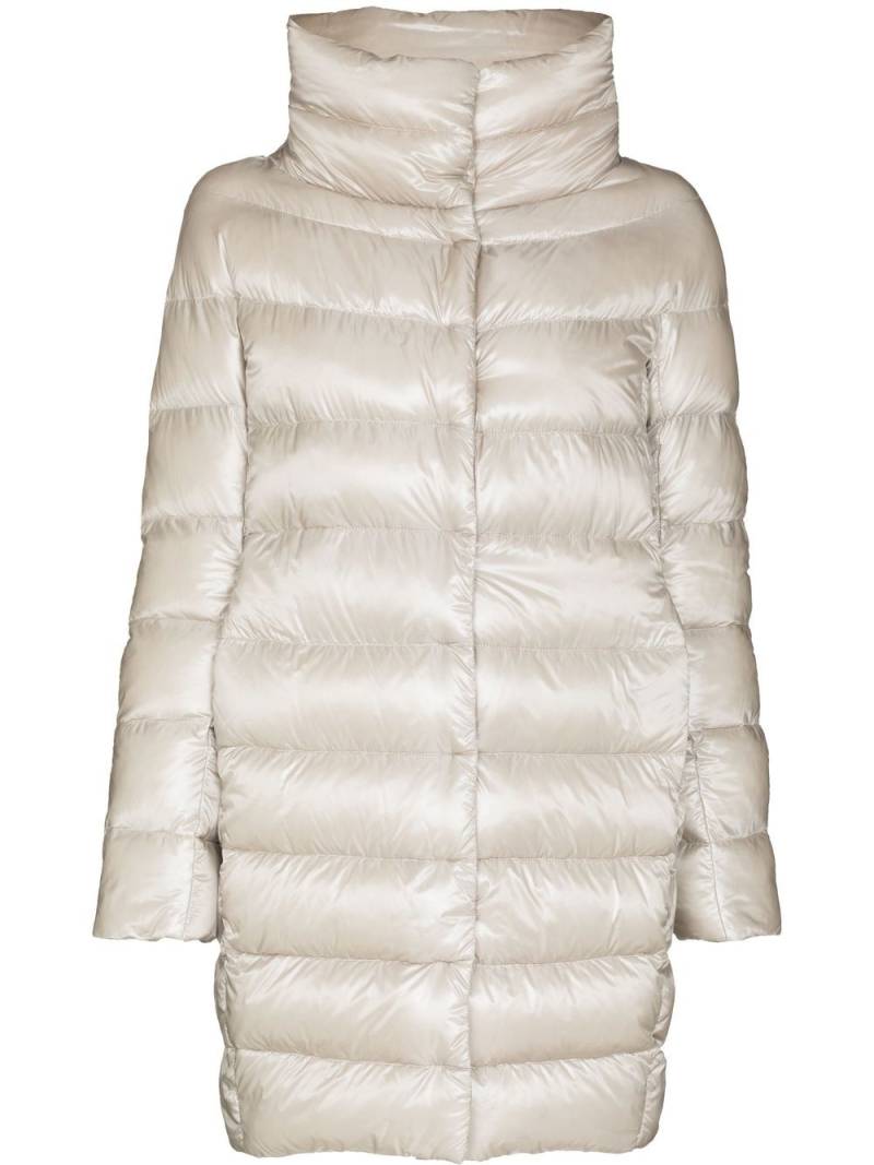 Herno Ultralight quilted coat - Neutrals von Herno