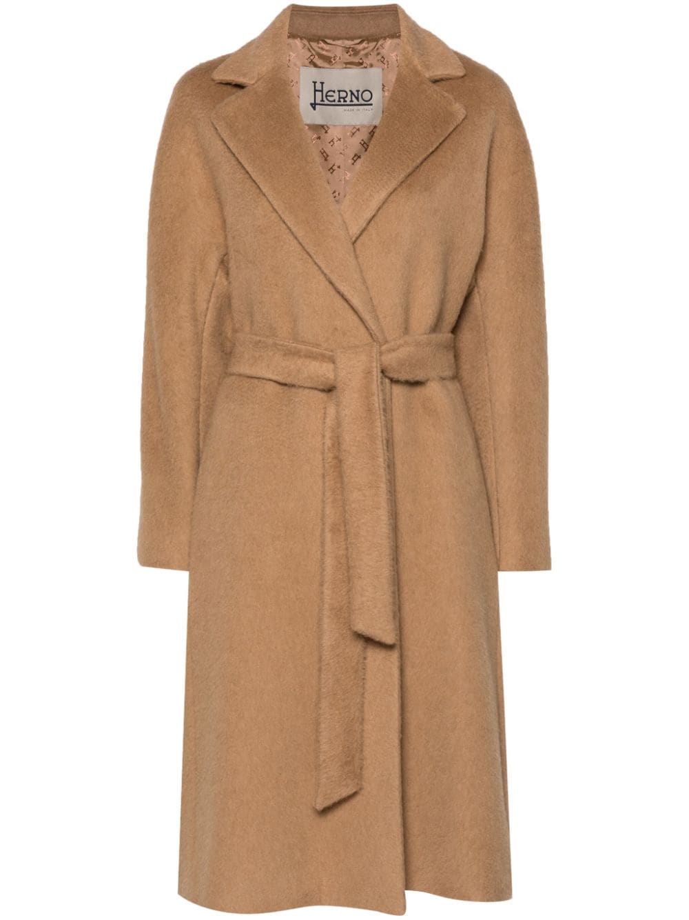 Herno belted coat - Neutrals von Herno