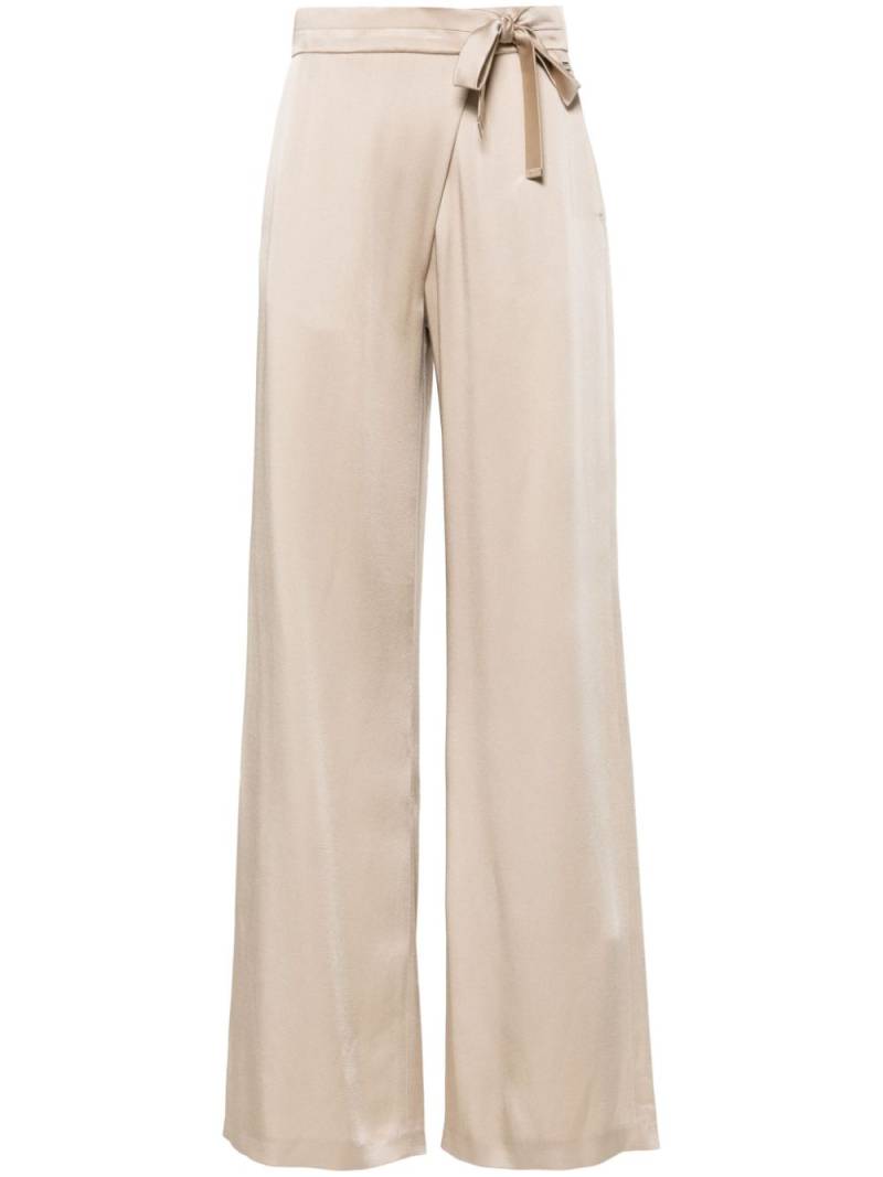 Herno belted trousers - Neutrals von Herno