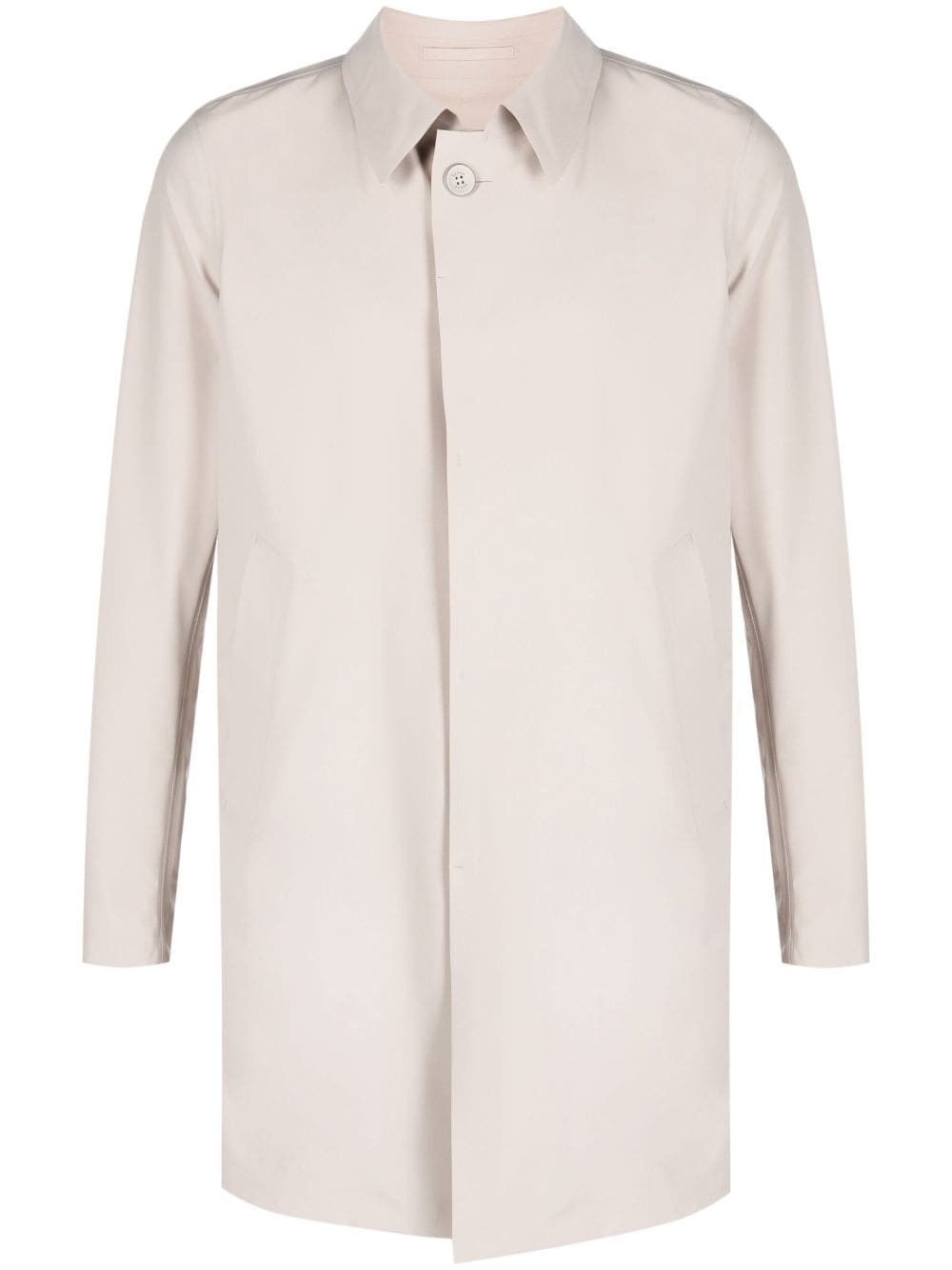 Herno button-up shirt jacket - Neutrals von Herno