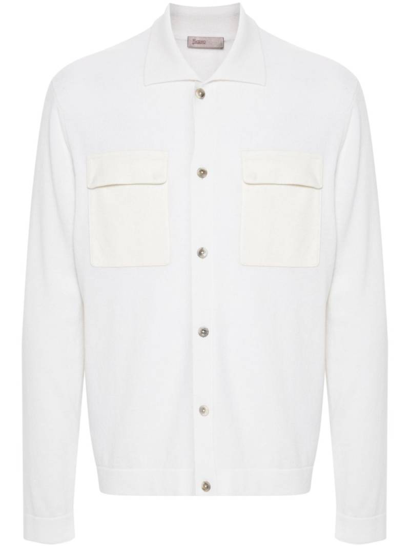 Herno cashmere shirt - White von Herno