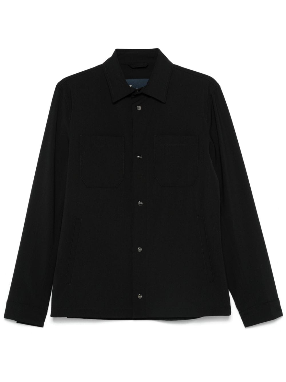 Herno chest-pockets shirt - Black von Herno