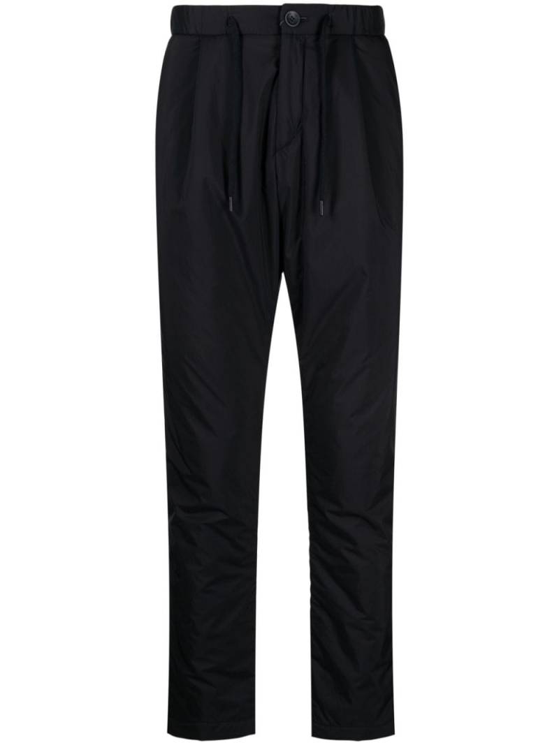 Herno elasticated-waist tapered trousers - Blue von Herno