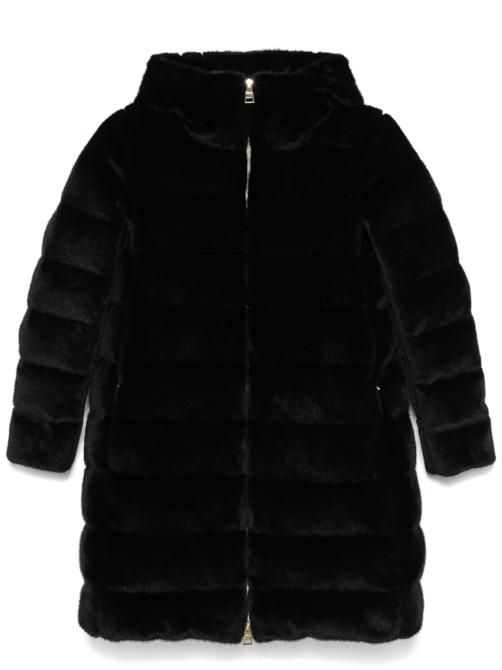 Herno faux-fur coat - Black von Herno