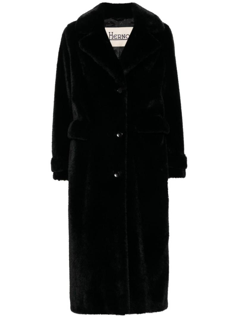 Herno faux-fur coat - Black von Herno