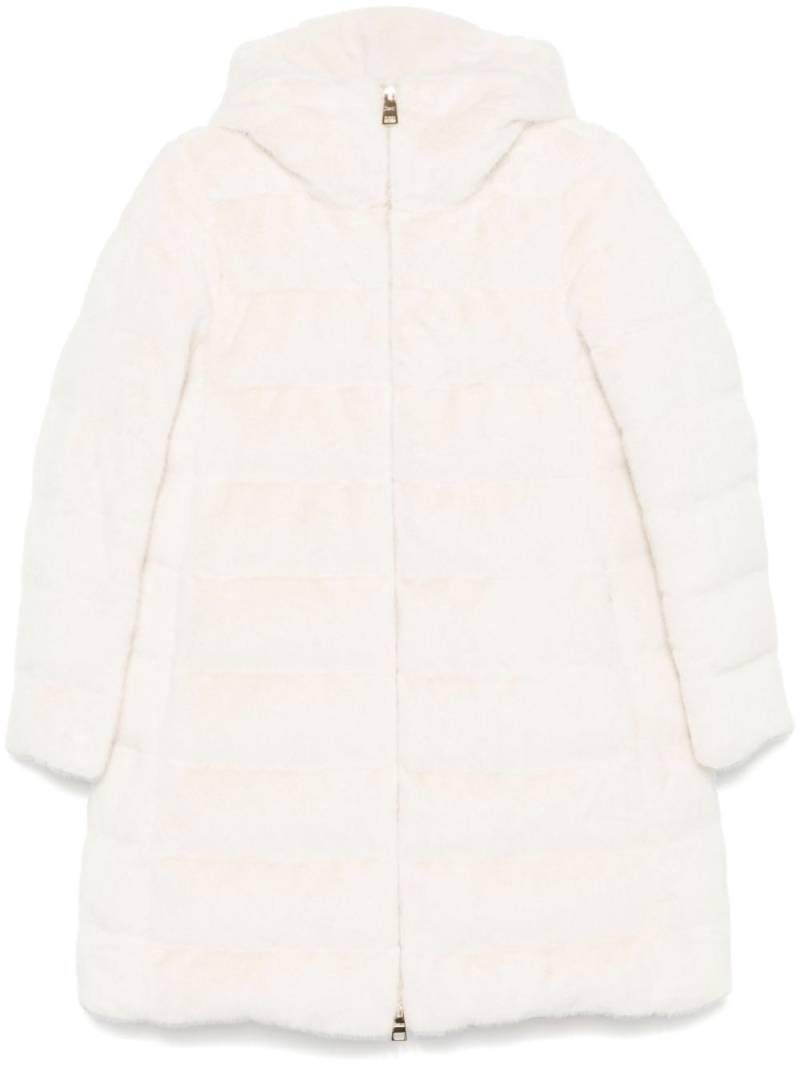 Herno faux-fur coat - White von Herno