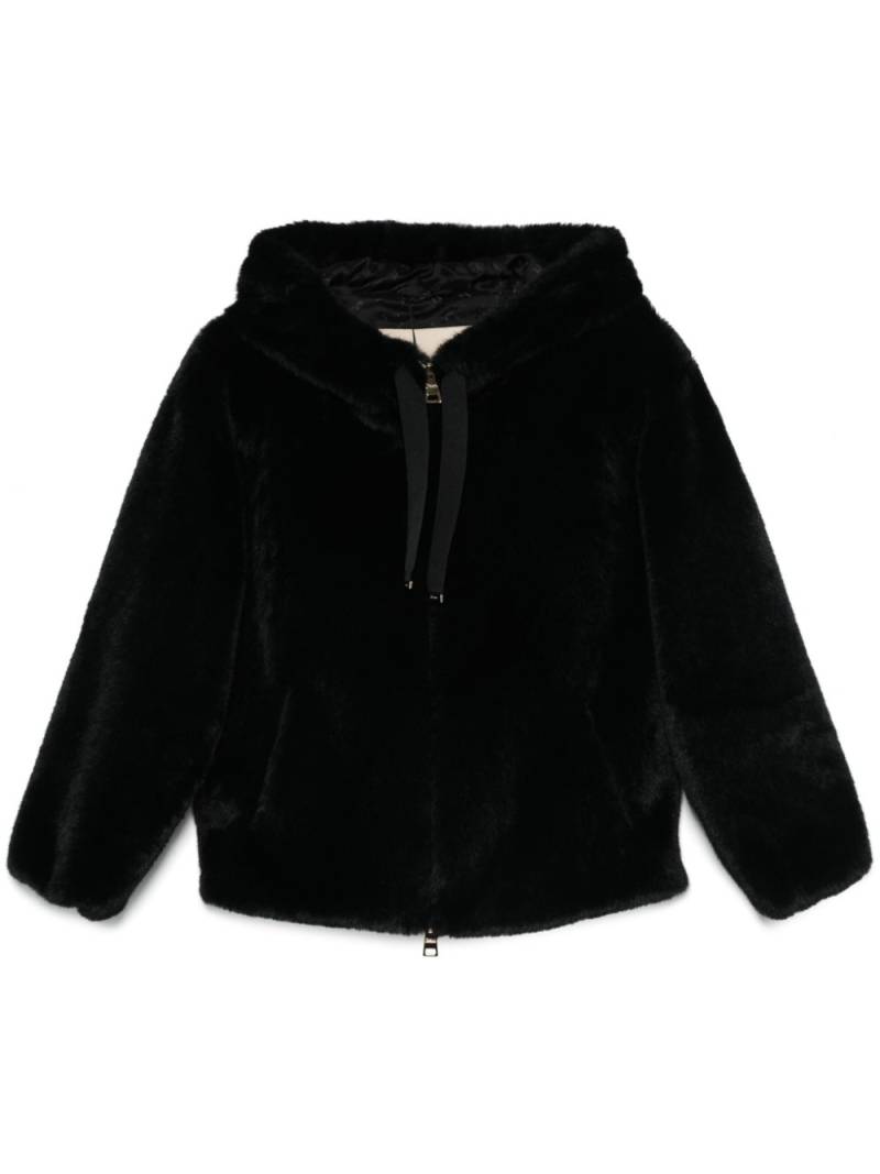 Herno faux-fur jacket - Black von Herno