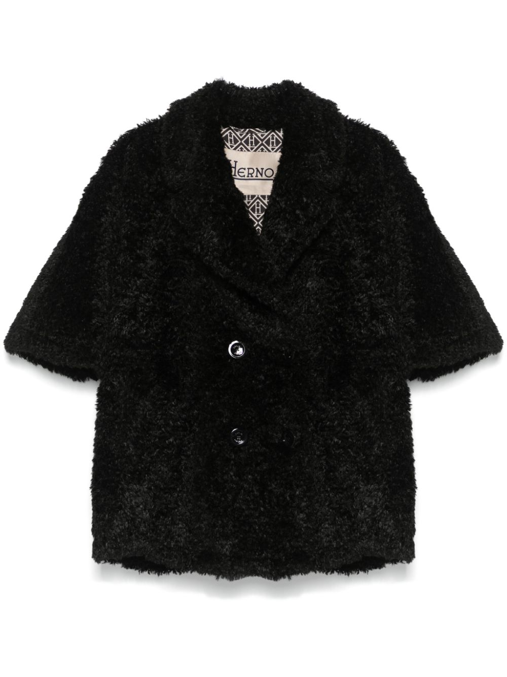 Herno faux-fur jacket - Black von Herno