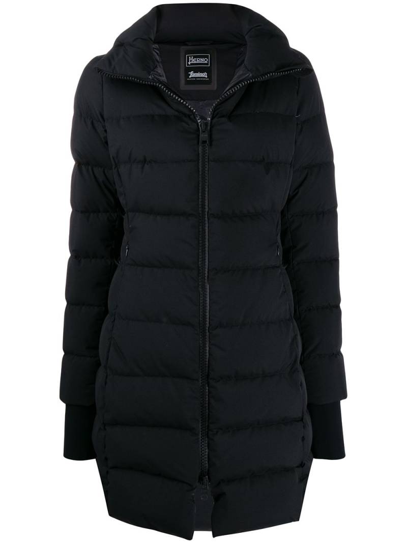 Herno fitted puffer coat - Black von Herno