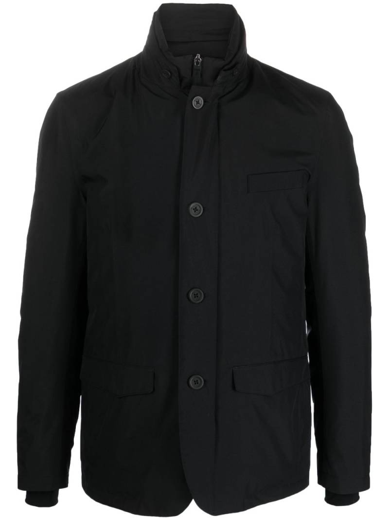 Herno funnel-neck padded jacket - Black von Herno