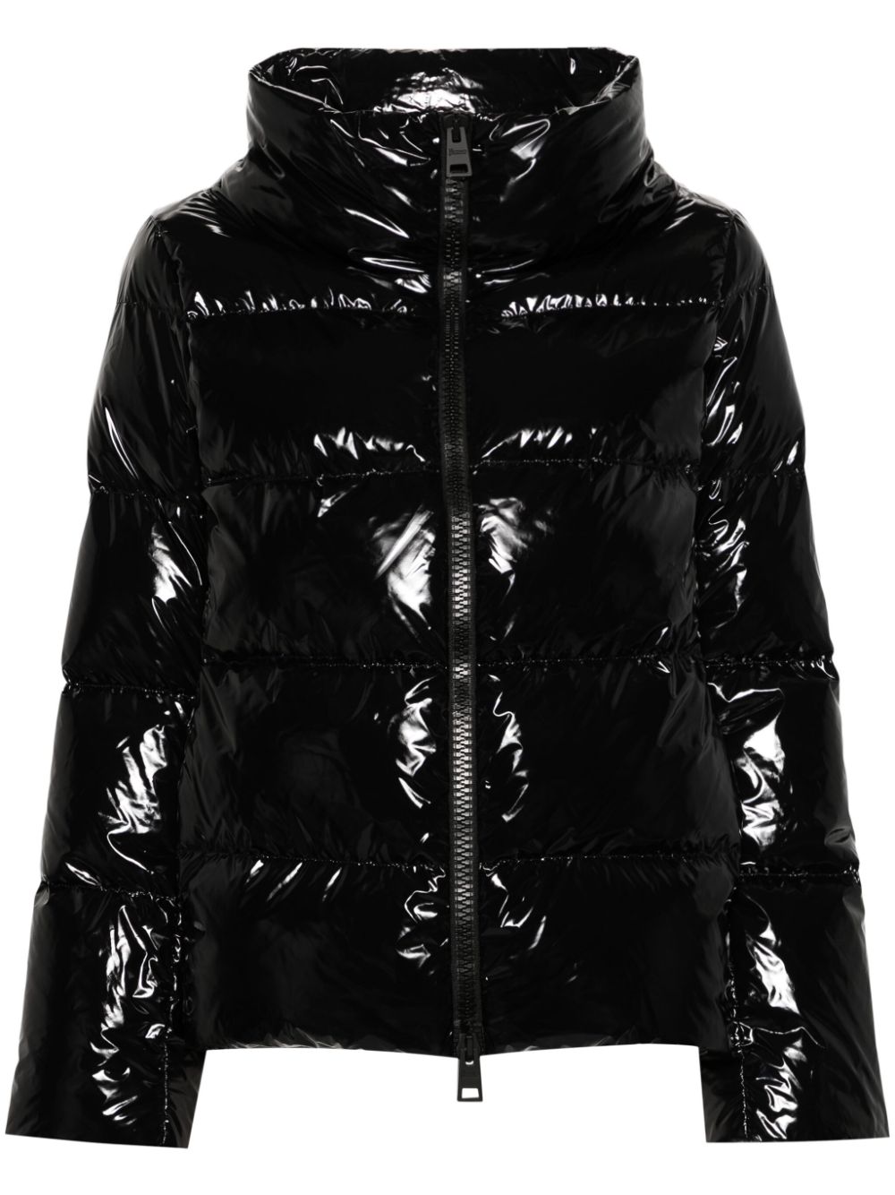 Herno gloss puffer jacket - Black von Herno