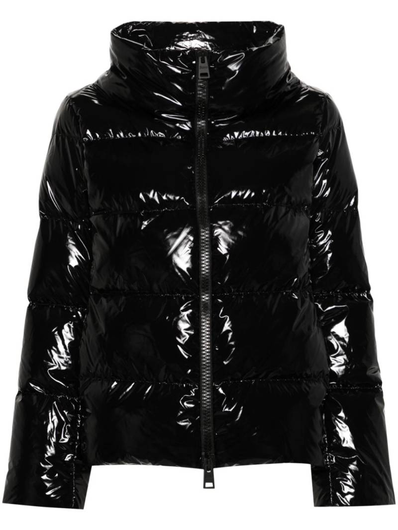 Herno gloss puffer jacket - Black von Herno