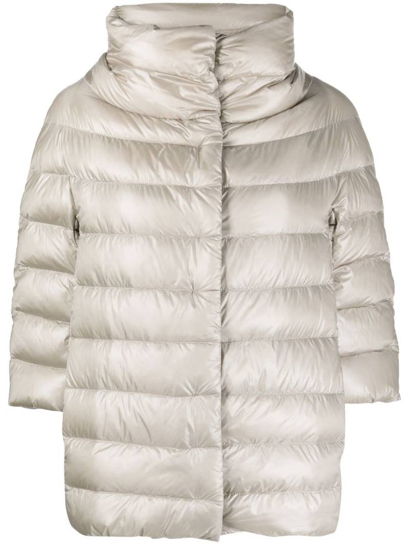 Herno high-neck puffer jacket - Neutrals von Herno