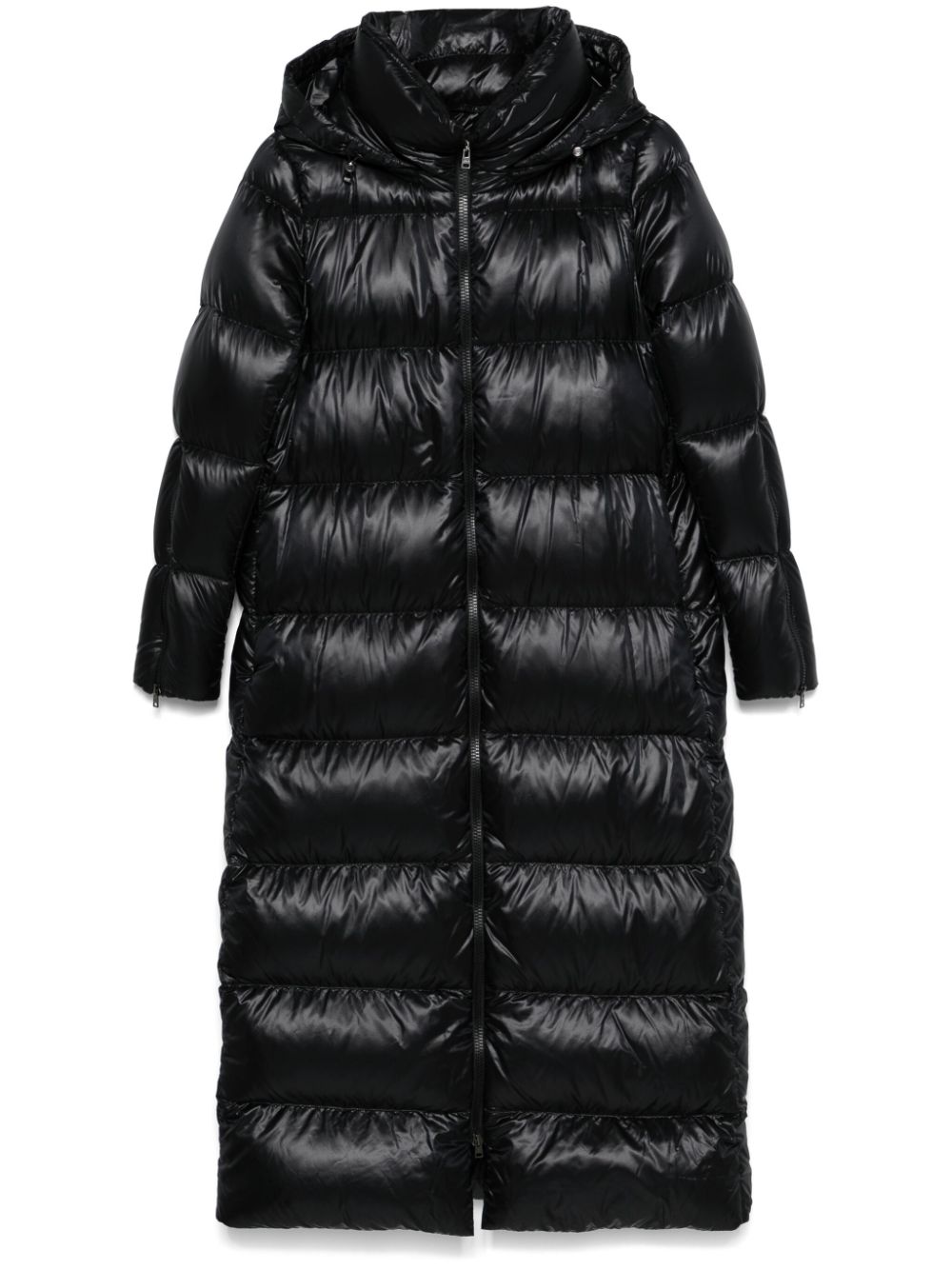 Herno hooded coat - Black von Herno