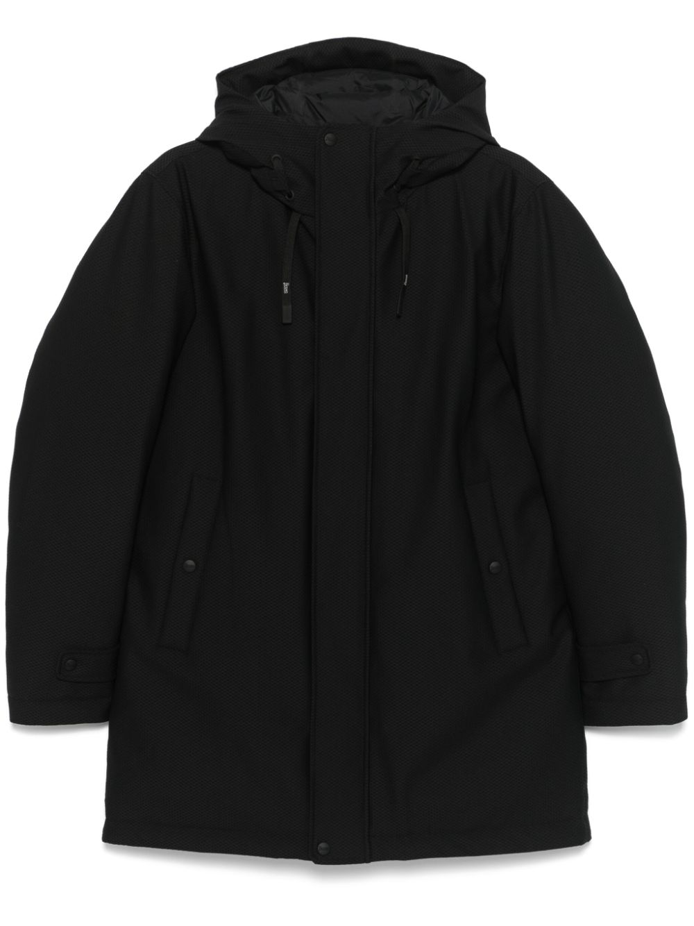 Herno hooded coat - Black von Herno