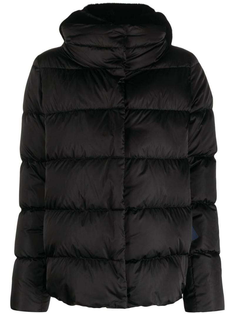 Herno hooded down jacket - Black von Herno