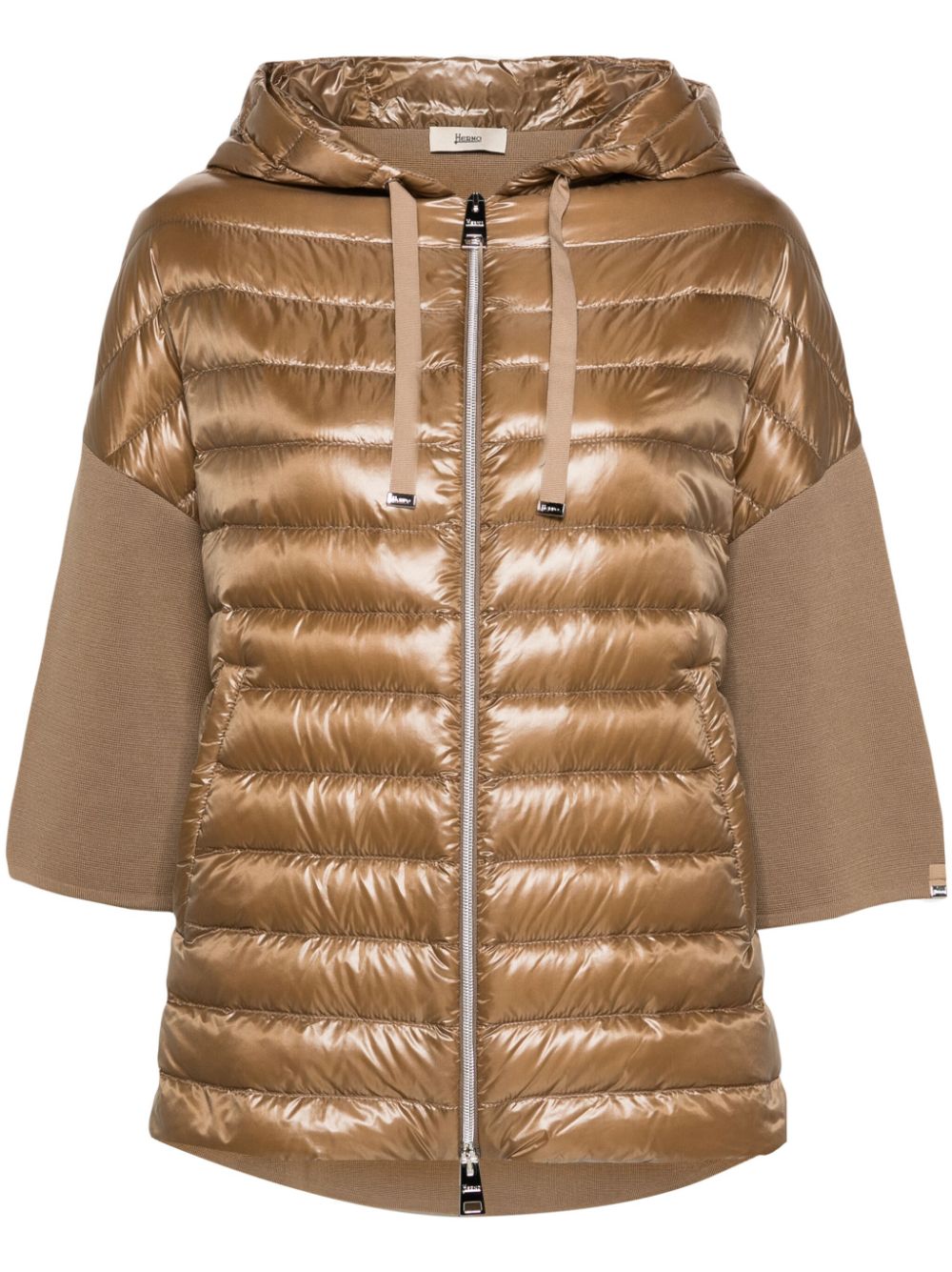 Herno hooded down jacket - Brown von Herno