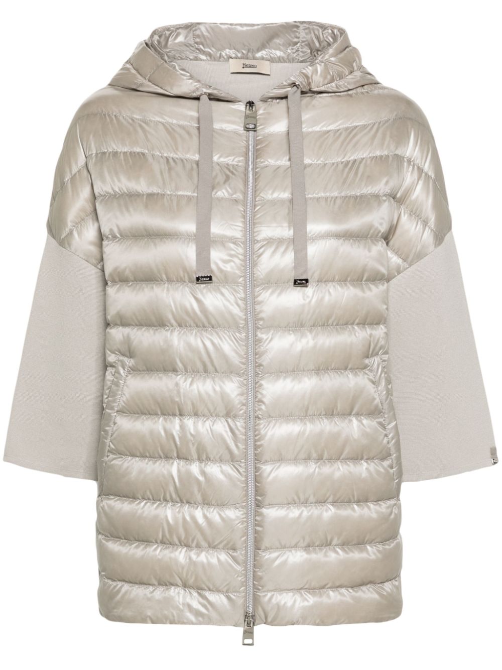 Herno hooded down jacket - Neutrals von Herno