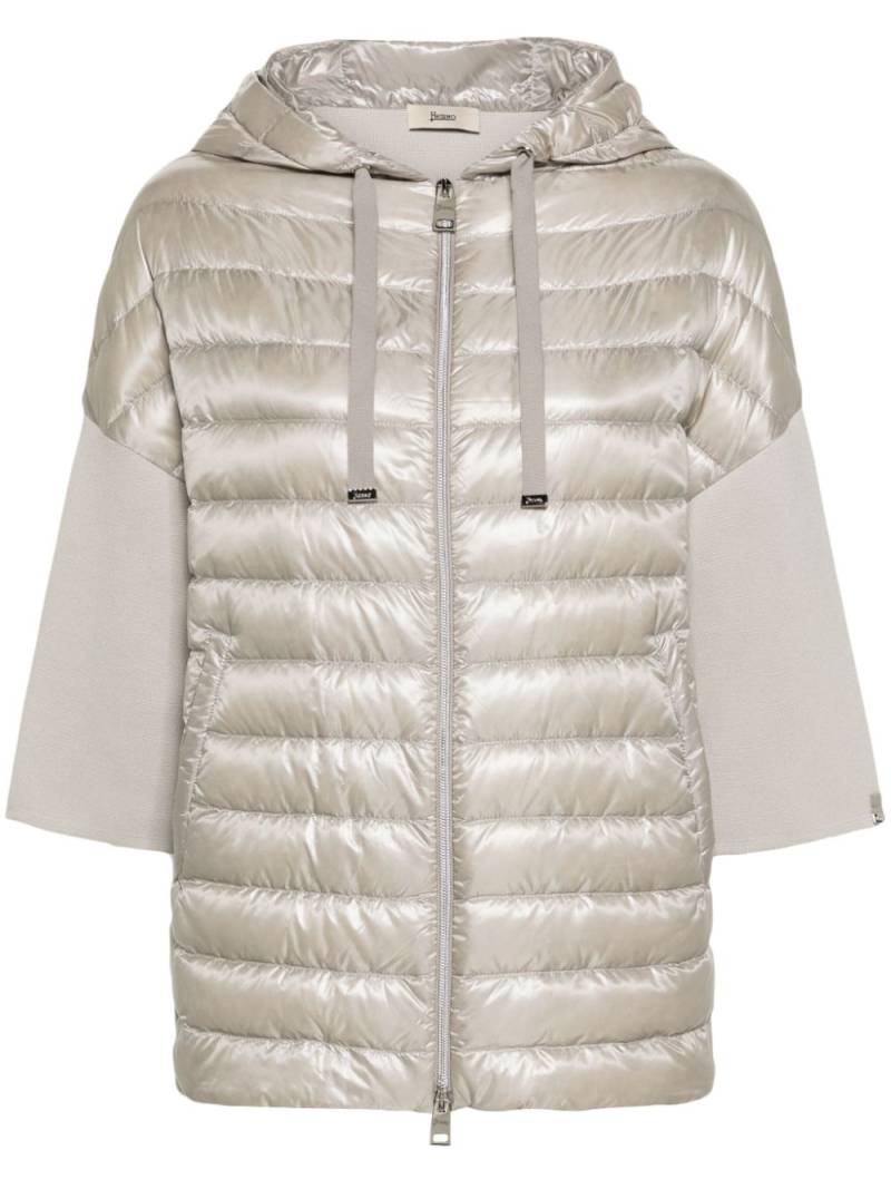 Herno hooded down jacket - Neutrals von Herno