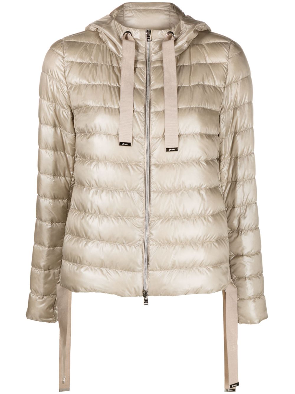 Herno hooded goose-down puffer jacket - Neutrals von Herno