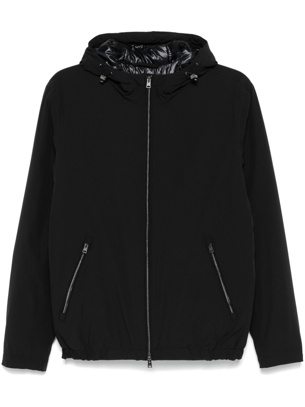 Herno hooded jacket - Black von Herno