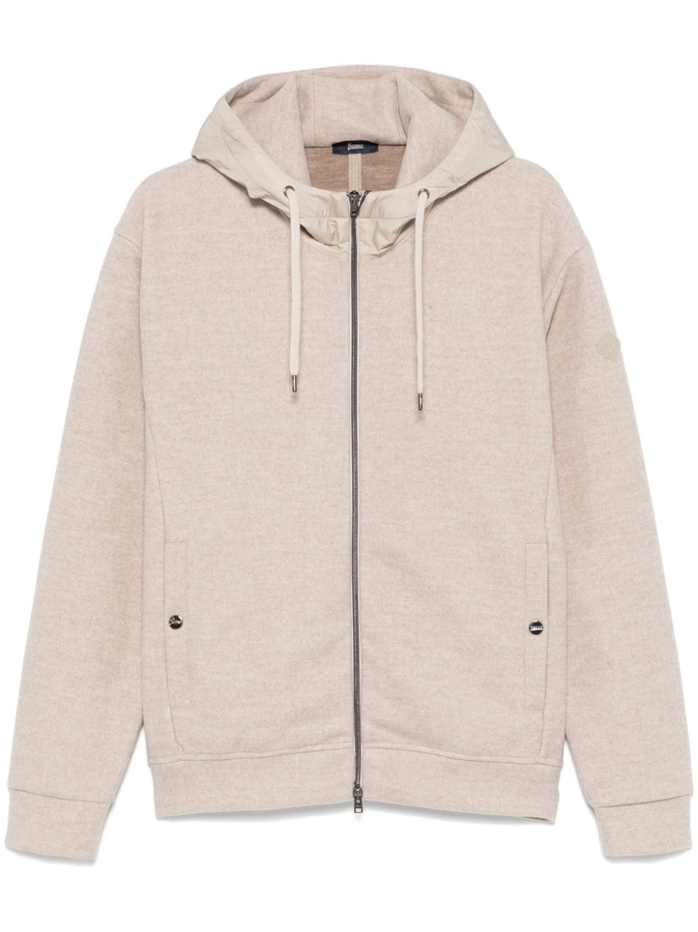 Herno hooded jacket - Neutrals von Herno